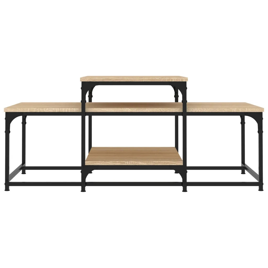 Tavolino da Salotto Rovere Sonoma 102x60x45cm Legno Multistrato 835315