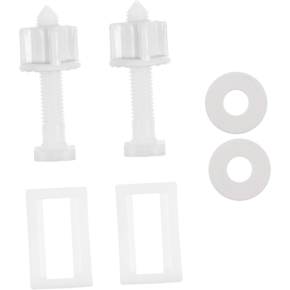 6 pezzi sostituzione bulloni wc bulloni della cerniera della toi