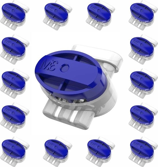 Connettori a cavo - connettori a doppio rame - morsetti di connessione - cavi di limitazione - robot tagliaerba - 100 pezzi