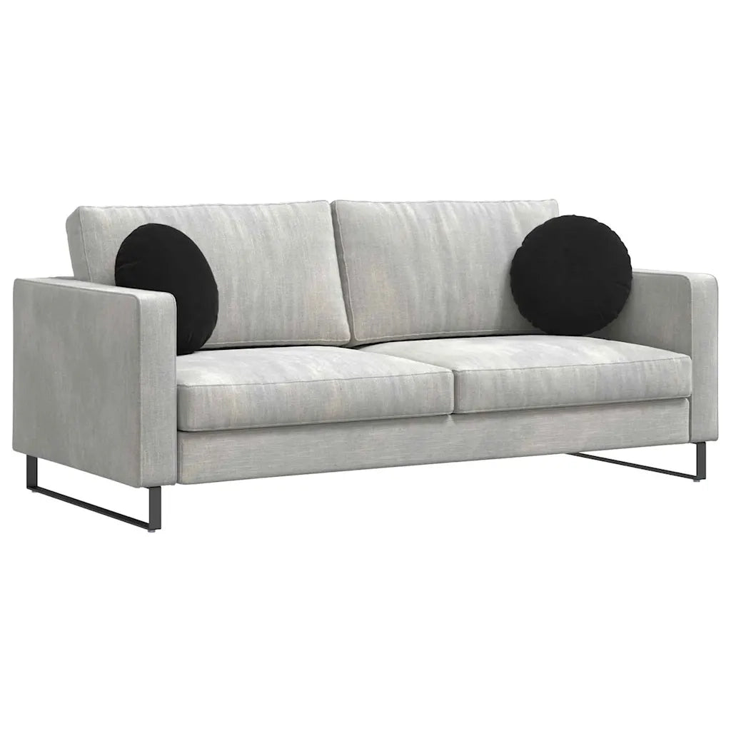Cuscini per Seduta 2 pz | Cuscini per sedie Nero ? 40 x 13 cm Velluto