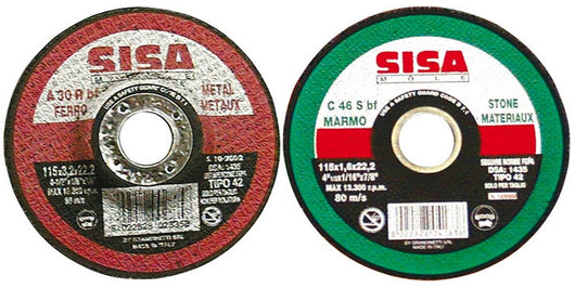 disco abrasivo centro depresso per ferro ï mm. 115x2,5x22 cod:ferx.vit52645