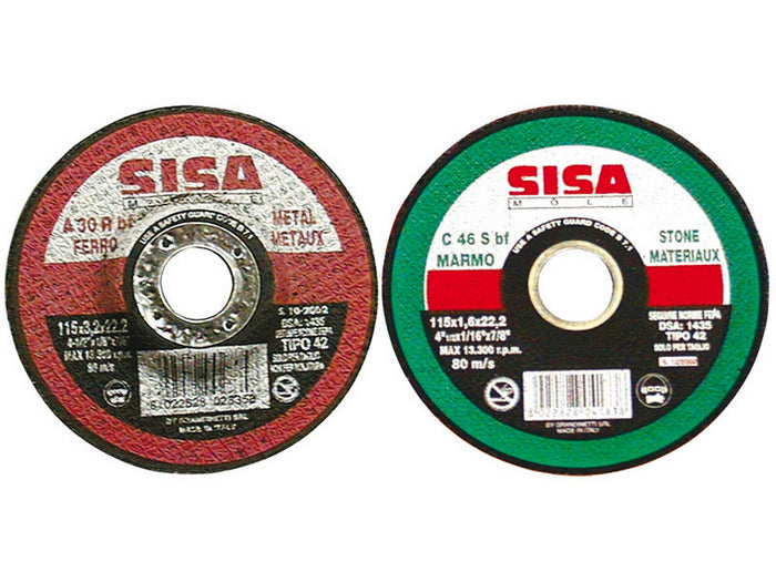 disco abrasivo piano  per ferro ï mm. 115x1,0x22,2 cod:ferx.vit40665