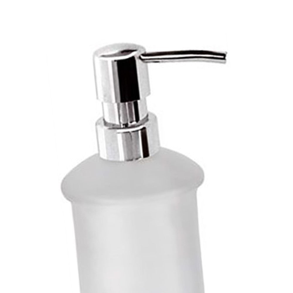 Dispenser di ricambio per porta sapone a muro