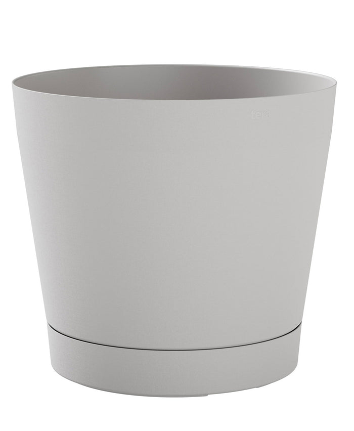 Vaso da Interno e Esterno Ø38x35cm in Polipropilene Orione 38 Cloud Bianco