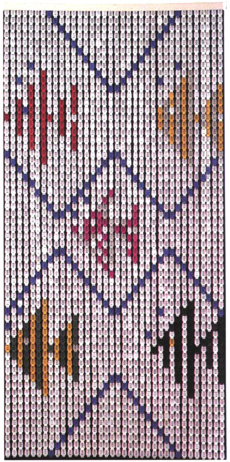 TENDA A PIASTRINE 120X230 PESCI