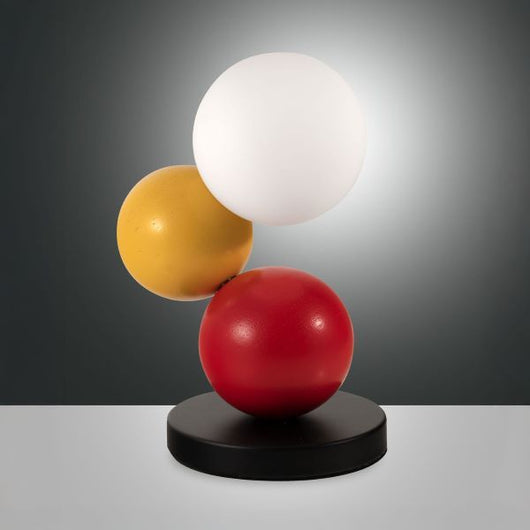 LAMPADA DA TAVOLO COLORATA REGOLAZIONE LUCE TOUCH 1XG9 MICKY FABAS