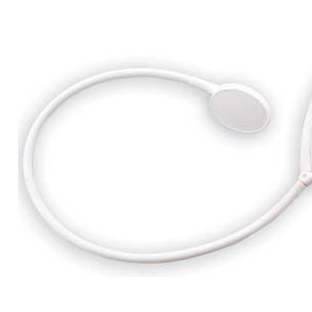 Doccia per parrucchiera con flessibile in pvc bianco a 2 vie