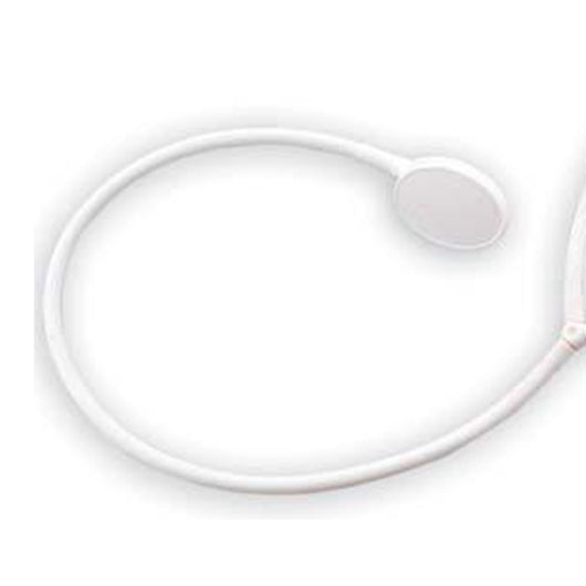 Doccia per parrucchiera con flessibile in pvc bianco a 2 vie