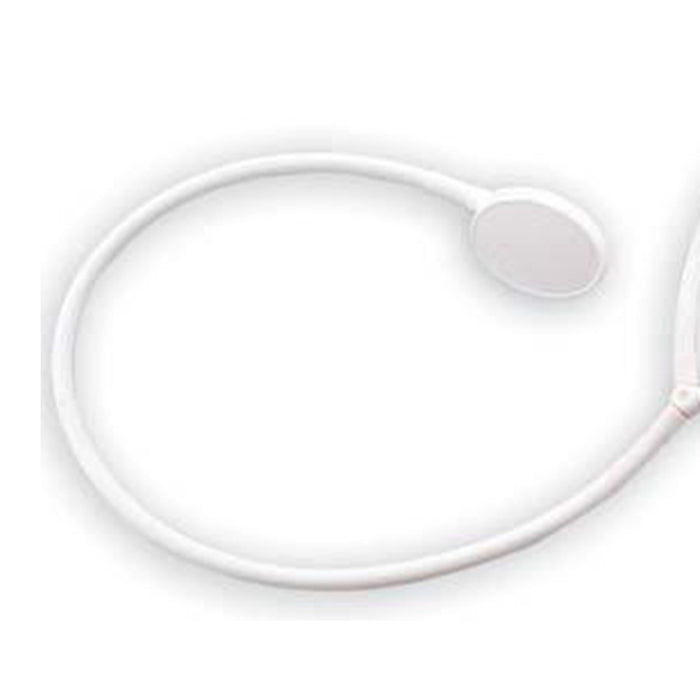 Doccia per parrucchiera con flessibile in pvc bianco a 2 vie