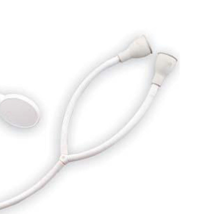 Doccia per parrucchiera con flessibile in pvc bianco a 2 vie