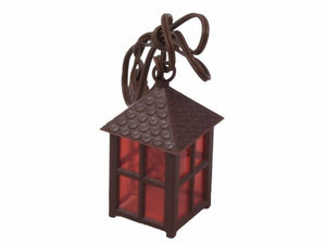 LAMPIONE PLAST. LUCE ROSSA 3,5V