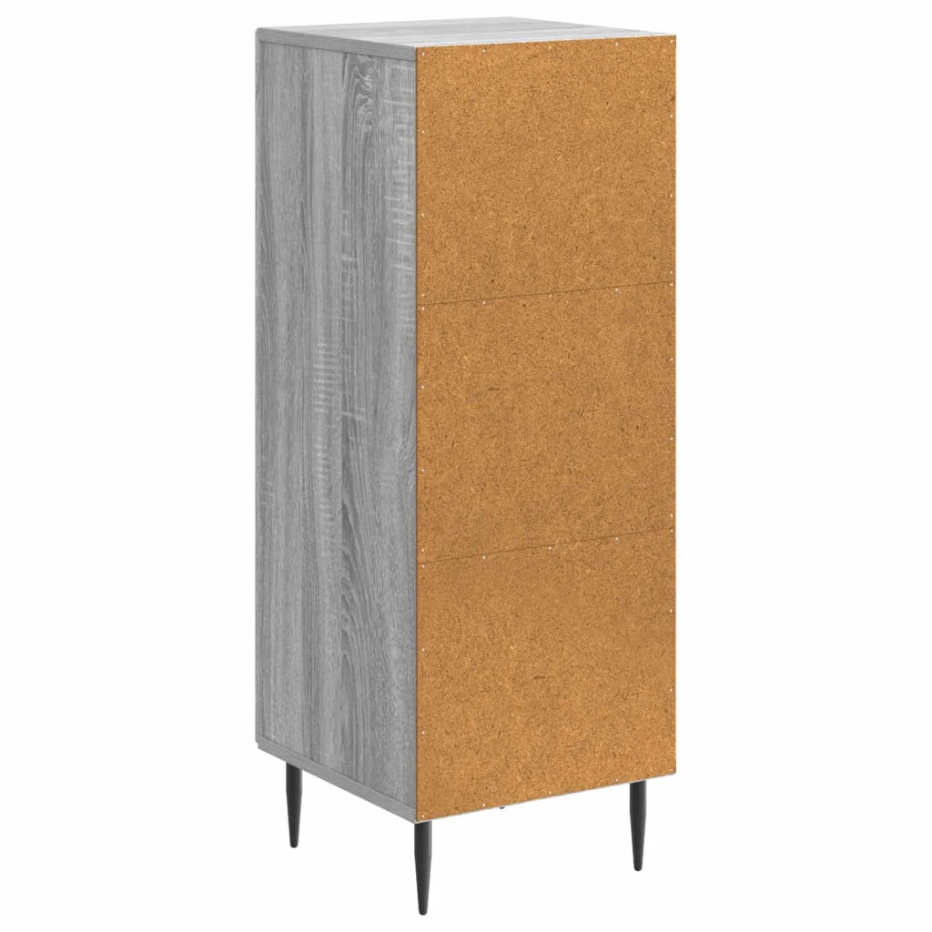 Credenza Grigio Sonoma 33 x 34,5 x 89,5 cm Legno ingegnerizzato