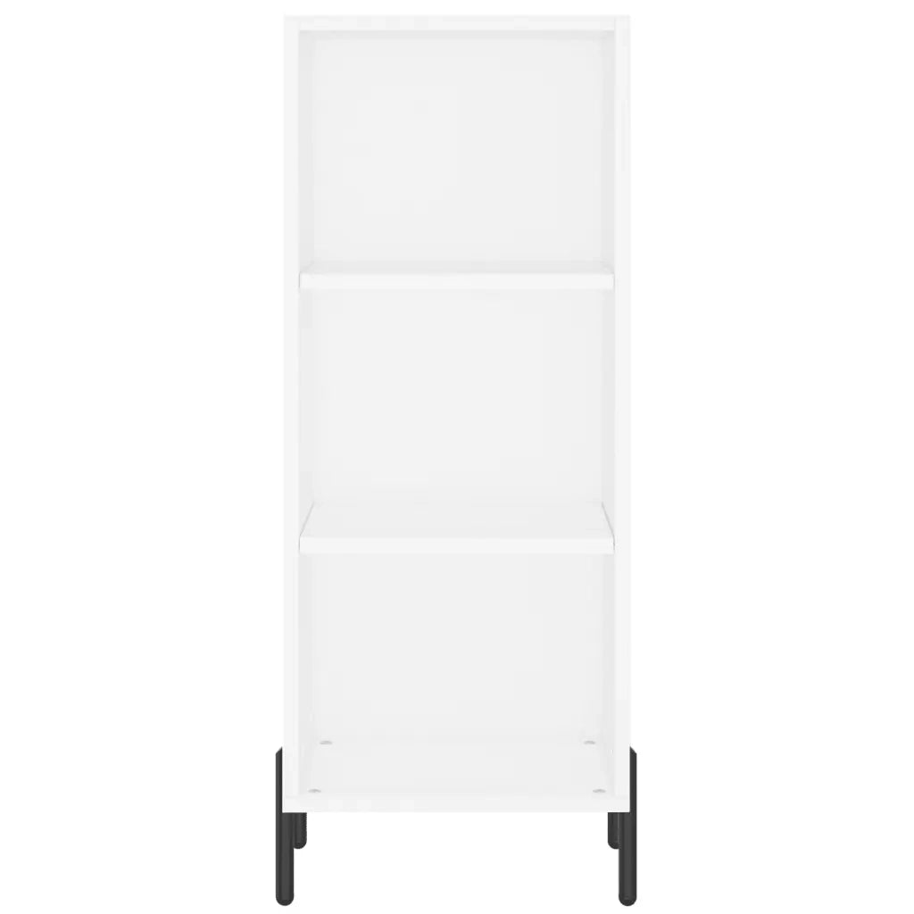 Credenza Bianca 34,5x34x180 cm in Legno Multistrato 3199369