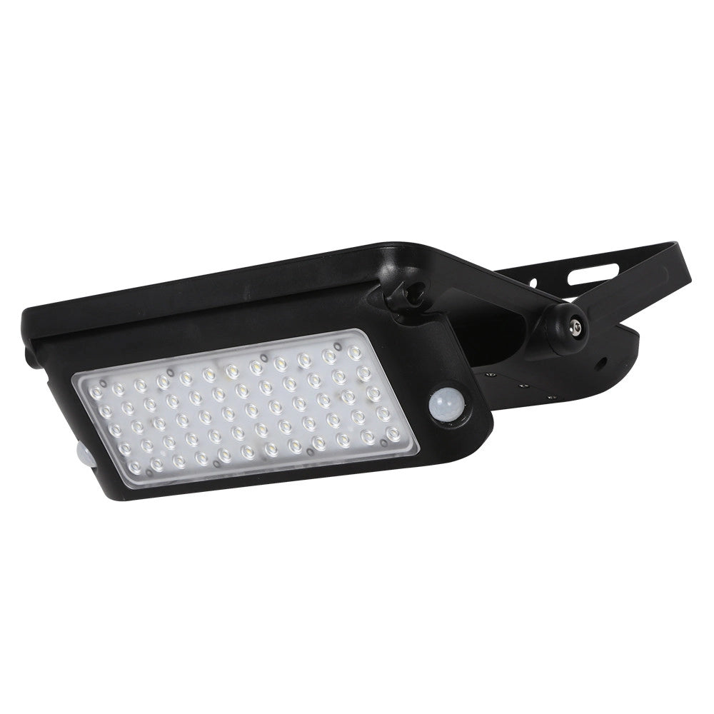TECHNO Proiettore Faro Solare Led 1080 Lm Con Pannello, Crepuscolare e Sensore Movimento