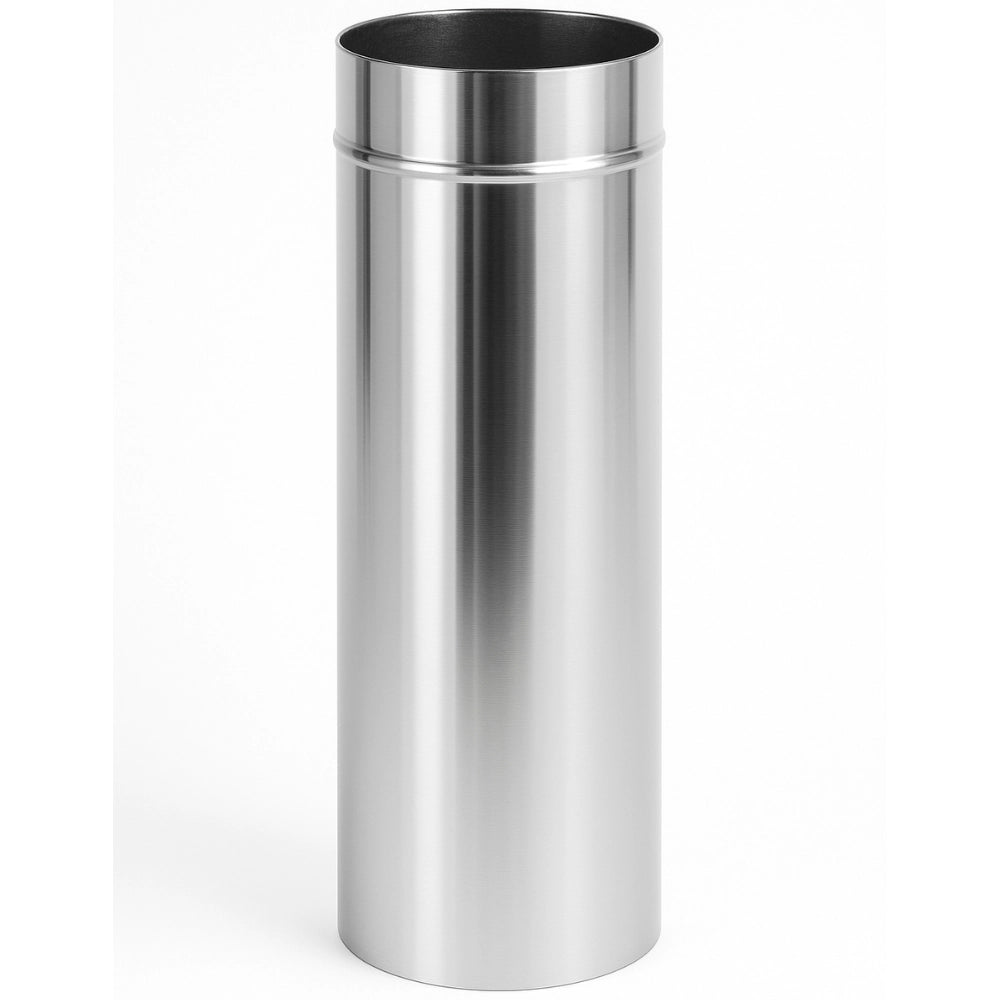 Tubo acciaio inox diametro 250 mm sp. 0,5 mm h. 500 mm canna fumaria