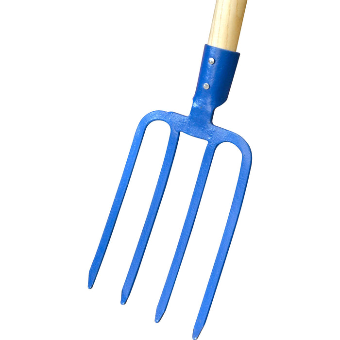 Forca per Vangare 4 Denti Prof.150cm Acciaio