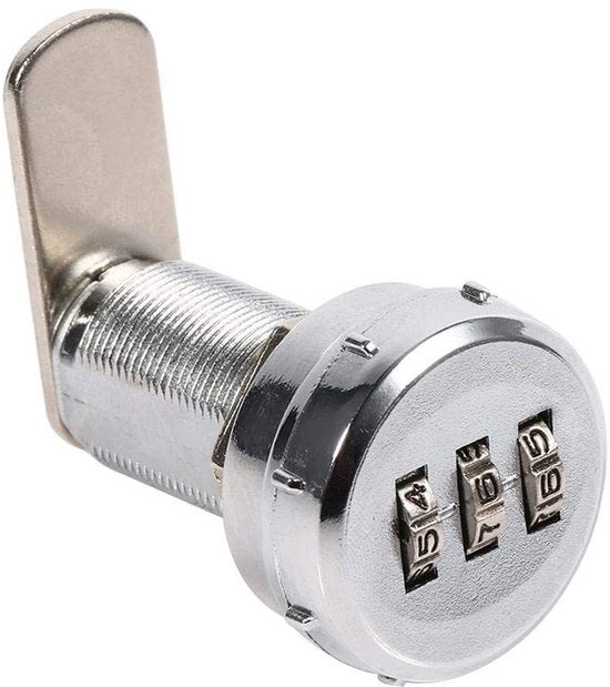 Cassaforte con 3 cifre - Codice a combinazione - Meccanico - Rilegatura in acciaio - Installazione facile - Alta resistenza al tentativo di forzatura - Personalizzabile - Codice a combinazione