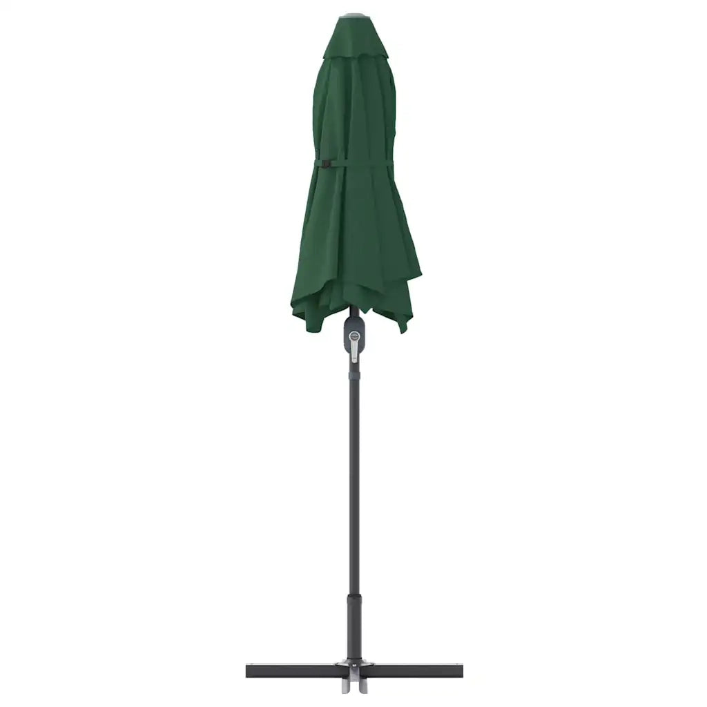 Ombrello | Parasol da giardino Verde 370 x 197 x 239 cm