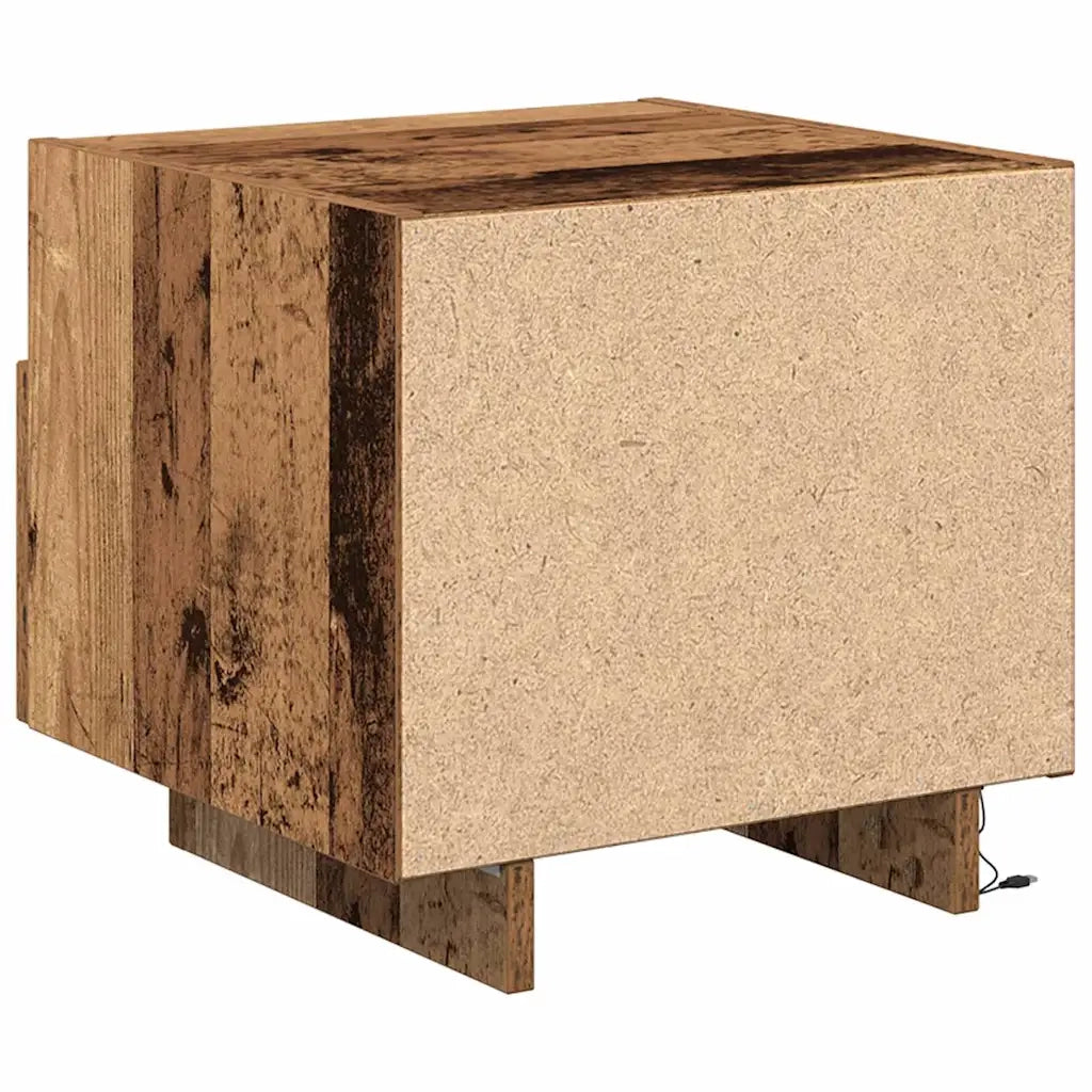 Armadio da Notte 2 pcs Legno vecchio 40 x 39 x 37 cm 863067
