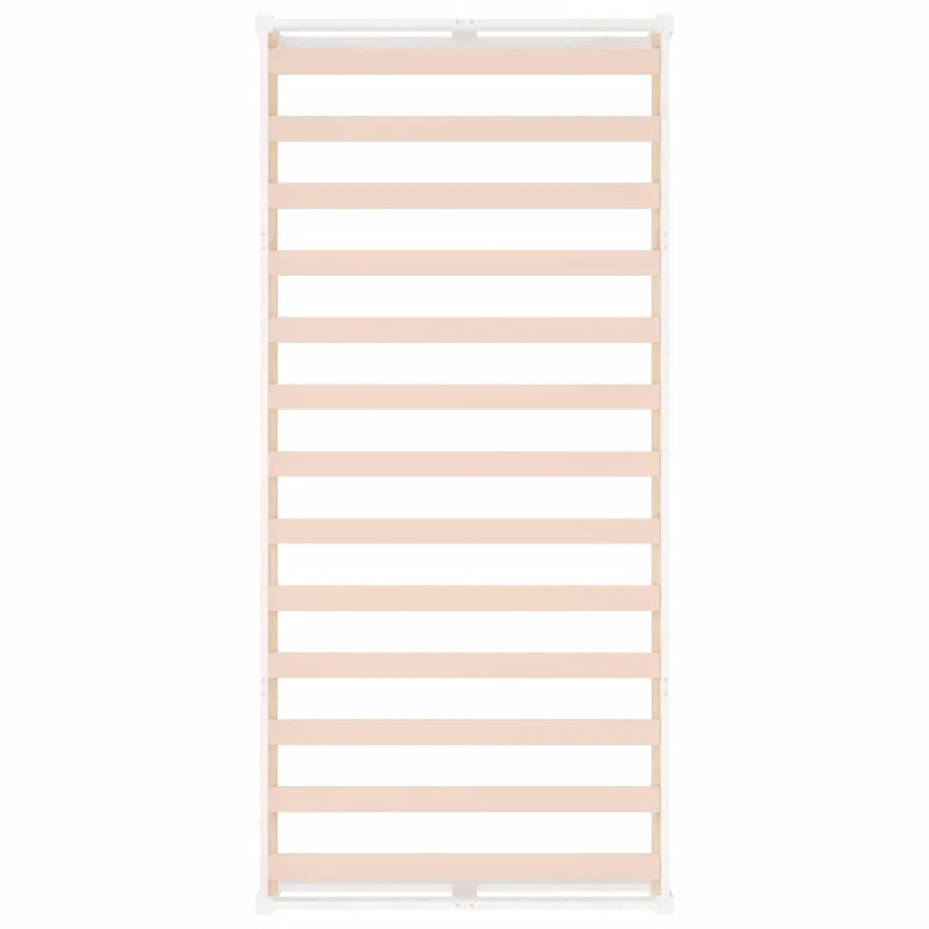 Giroletto Bianco 75x190 cm 2FT6 Small Single in Legno Massello cod mxl 64663