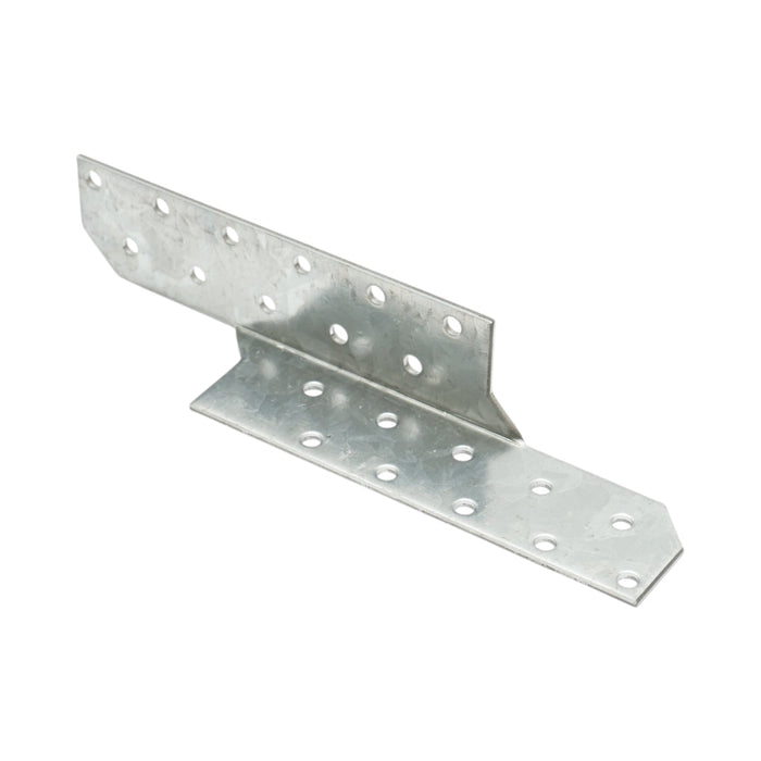 Ancoraggio a cuneo per travetto sinistro 33x33x170mm, spessore 2mm, acciaio zincato