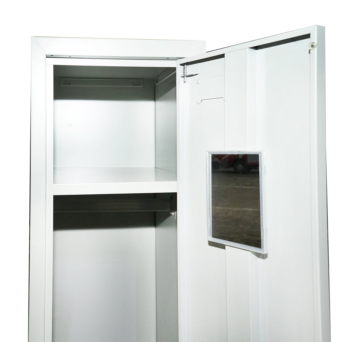 Armadietto metallico tipo spogliatoio – 1 anta, 1700×300×450 mm, con serratura Breckner Germany