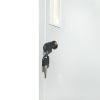 Armadietto metallico tipo spogliatoio – 1 anta, 1700×300×450 mm, con serratura Breckner Germany