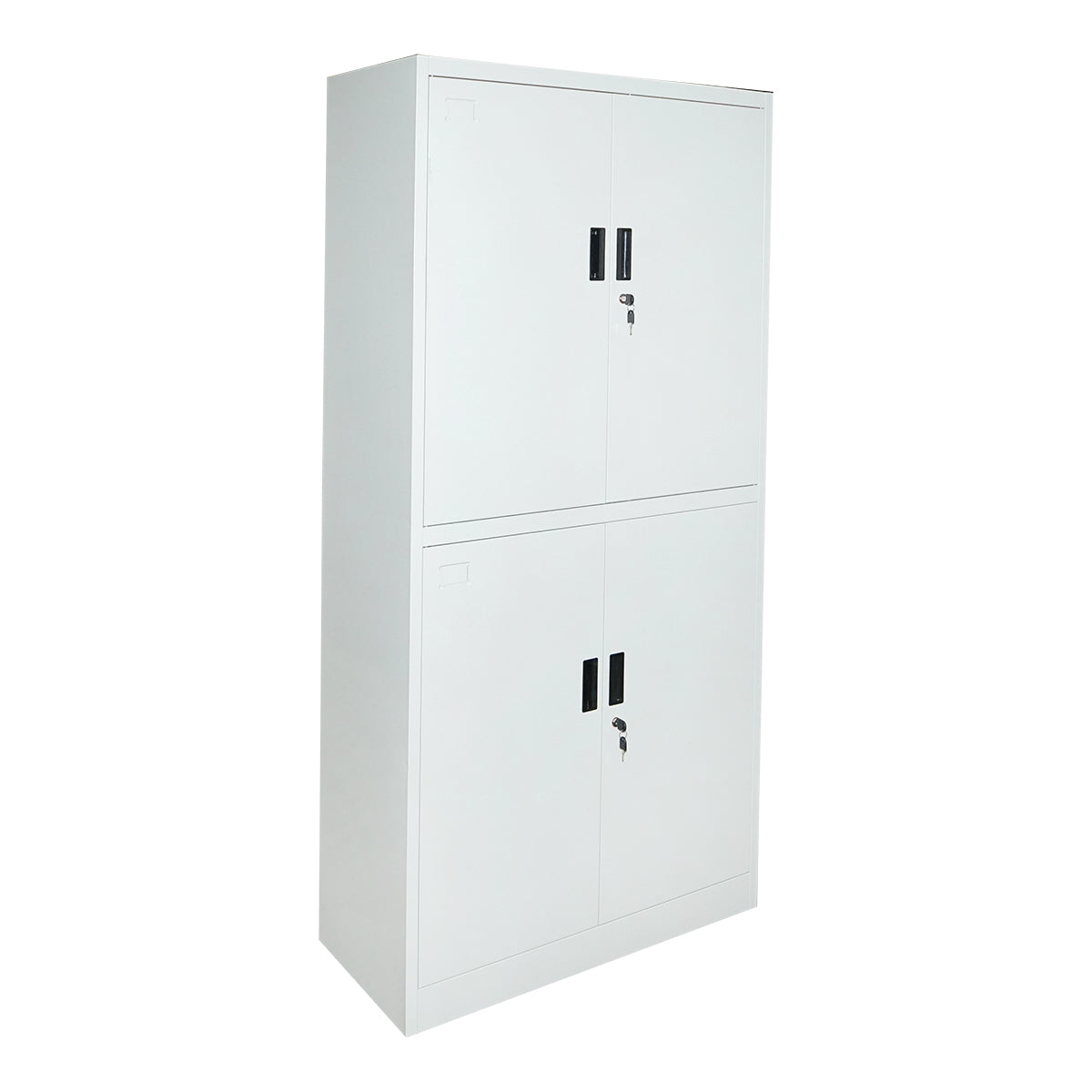 Armadio metallico con 4 ante completamente sicure 1800x900x400mm