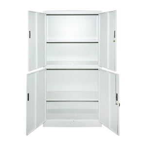 Armadio metallico con 4 ante completamente sicure 1800x900x400mm