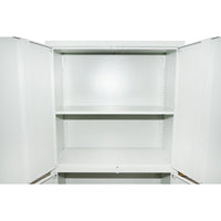 Armadio metallico con 4 ante completamente sicure 1800x900x400mm