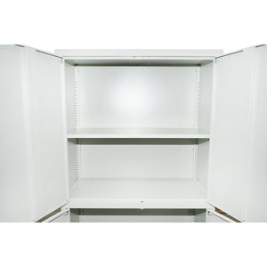 Armadio metallico con 4 ante completamente sicure 1800x900x400mm