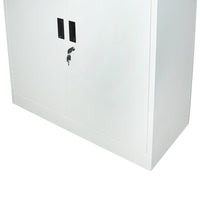 Armadio metallico con 4 ante completamente sicure 1800x900x400mm