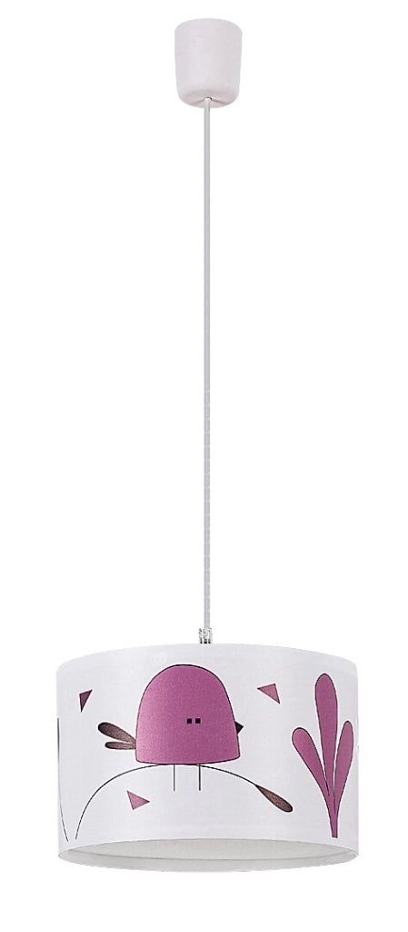 Lampada a sospensione bimbi Rabalux Fowly uccellino E27