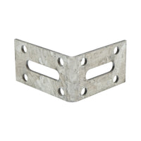 Biella regolabile 55x50x30, spessore 2mm, acciaio zincato