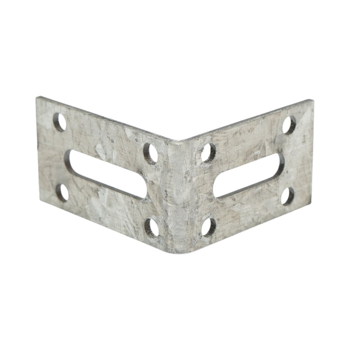 Biella regolabile 55x50x30, spessore 2mm, acciaio zincato