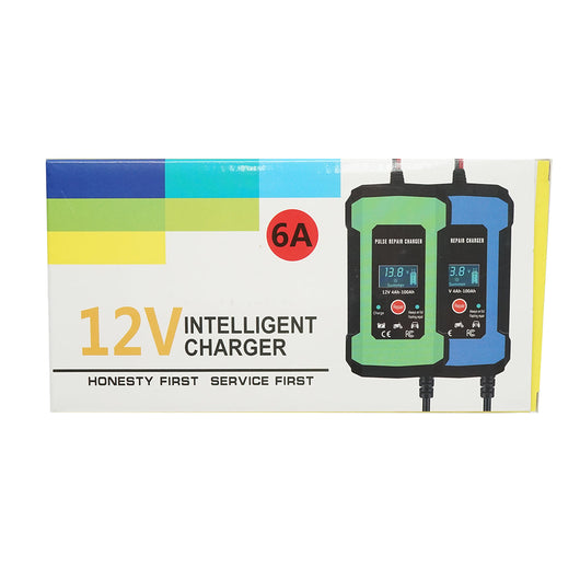 Caricabatterie digitale per auto/moto – 12V, 6A con funzione di riparazione