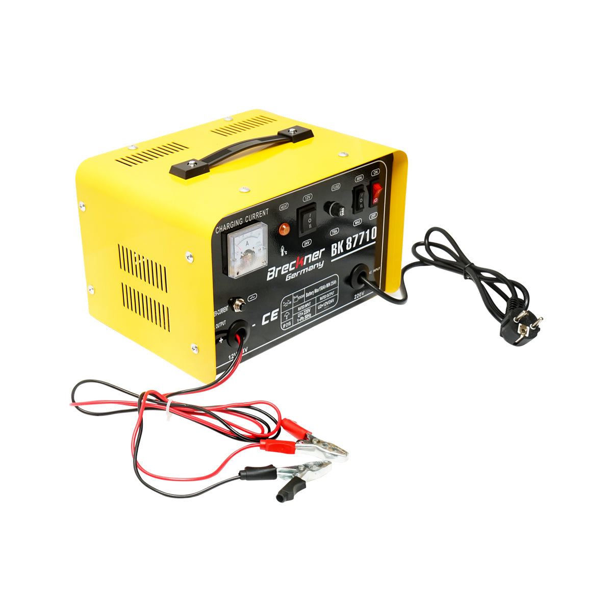 Caricabatterie per auto – 12/24V, 20A, alimentazione 220V Breckner Germany