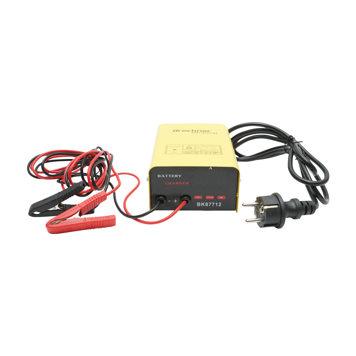 Caricabatterie per batterie auto 12V 10A 230V / 180W per batterie da 30 a 150Ah Breckner Germany