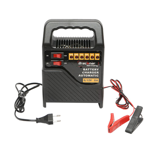 Caricabatterie per batterie auto – 6V / 12V, 8A