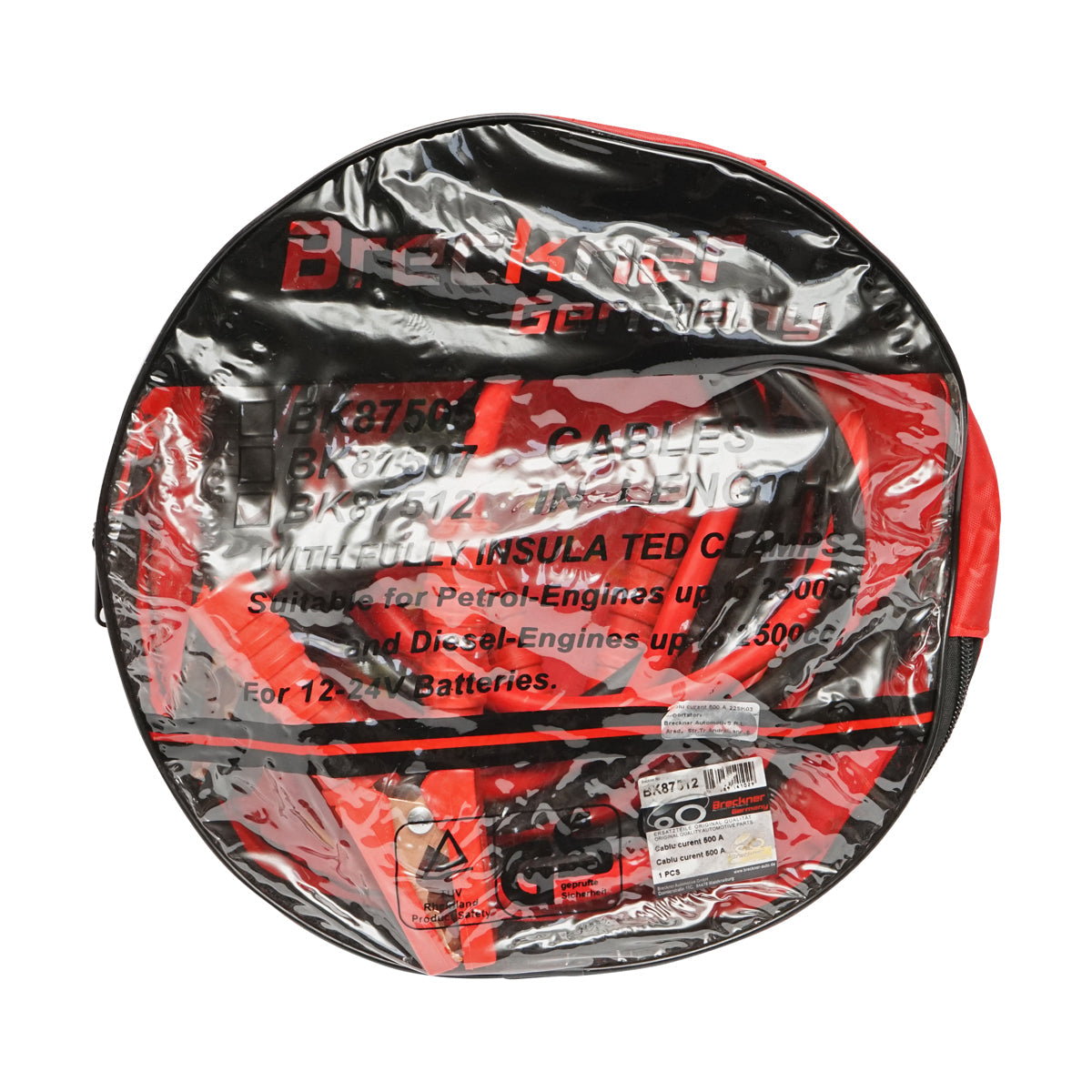 Cavi di avviamento professionali – 500A