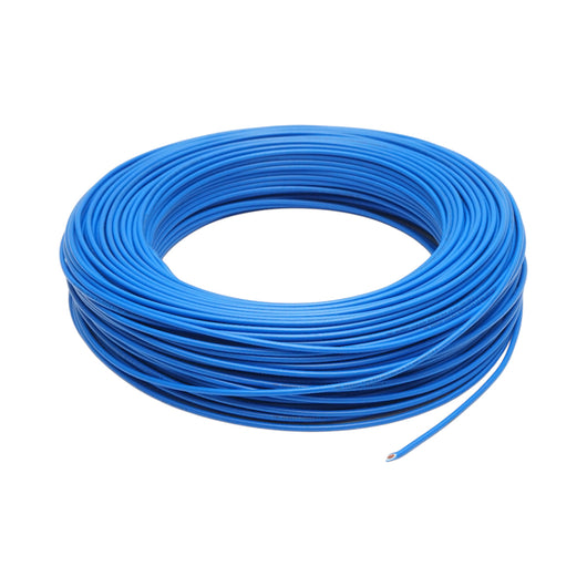Cavo elettrico in rame 1,5mm blu MYF H07V-K, isolamento in PVC 450/750V 100m/rotolo