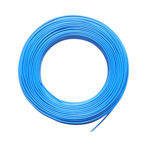 Cavo elettrico in rame 1,5mm blu MYF H07V-K, isolamento in PVC 450/750V 100m/rotolo