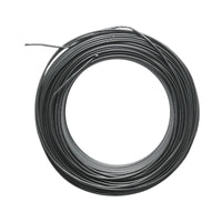 Cavo elettrico in rame 1,5mm nero FY H07V-U, isolamento in PVC 450/750V 100m/rotolo