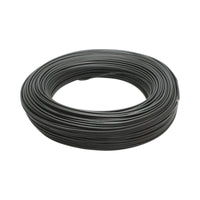 Cavo elettrico in rame 1,5mm nero MYF H07V-K, isolamento in PVC 450/750V 100m/rotolo