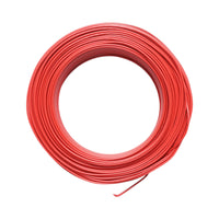 Cavo elettrico in rame 1,5mm rosso FY H07V-U, isolamento in PVC 450/750V 100m/rotolo