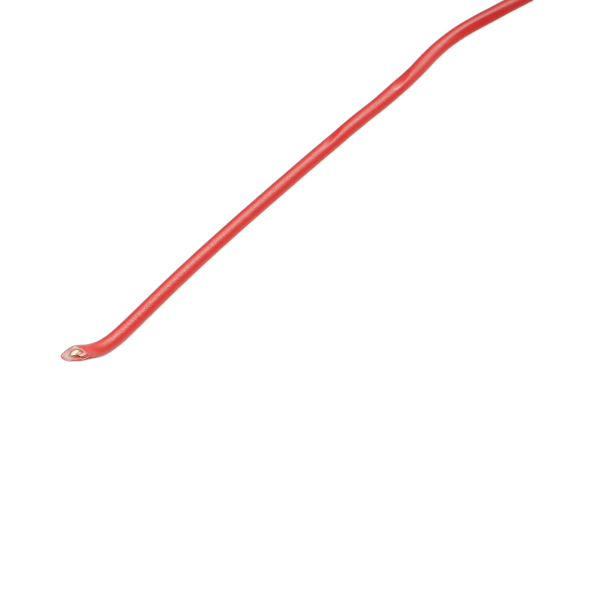 Cavo elettrico in rame 1,5mm rosso FY H07V-U, isolamento in PVC 450/750V 100m/rotolo