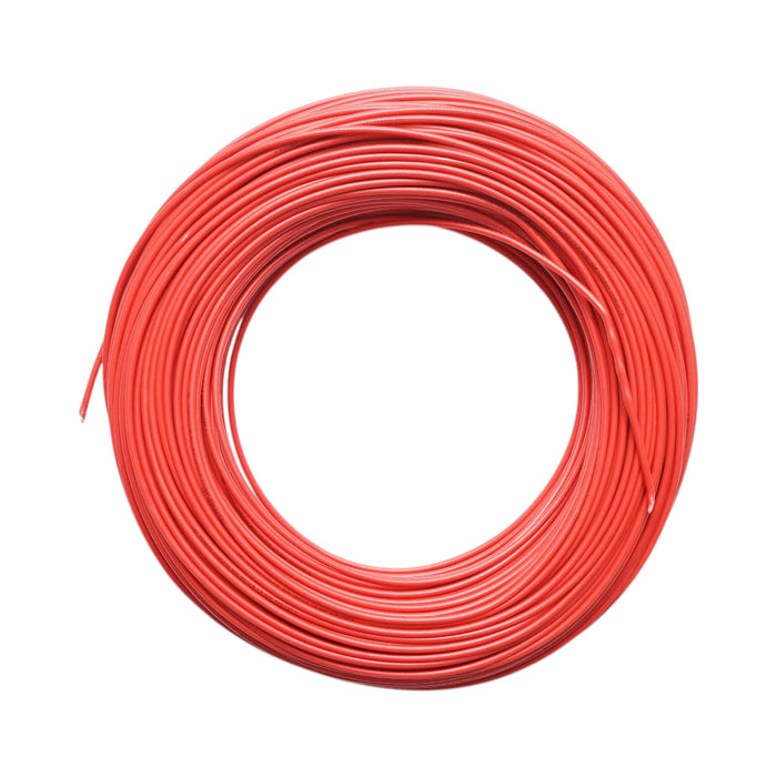 Cavo elettrico in rame 1,5mm rosso MYF H07V-K, isolamento in PVC 450/750V 100m/rotolo