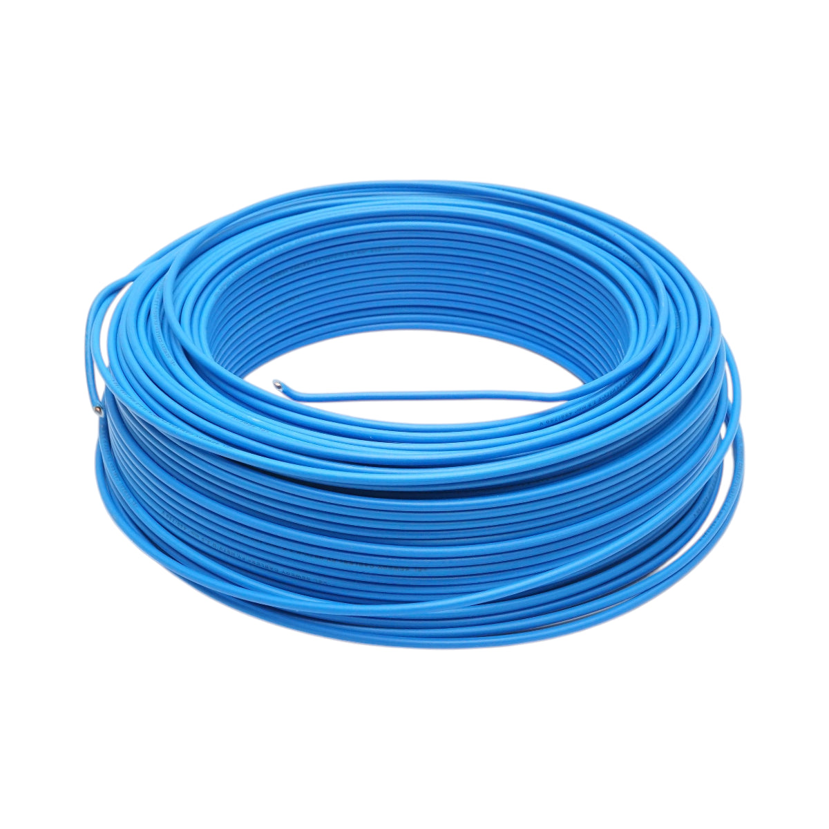 Cavo elettrico in rame 2,5mm blu FY H07V-U, isolamento in PVC 450/750V 100m/rotolo