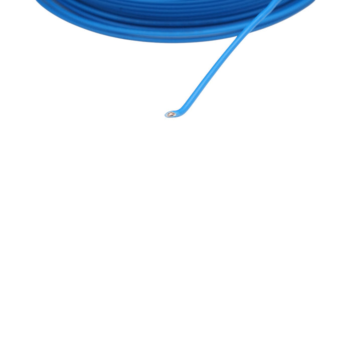 Cavo elettrico in rame 2,5mm blu FY H07V-U, isolamento in PVC 450/750V 100m/rotolo