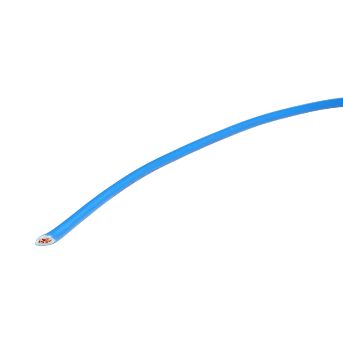 Cavo elettrico in rame 2,5mm blu MYF H07V-K, isolamento in PVC 450/750V 100m/rotolo